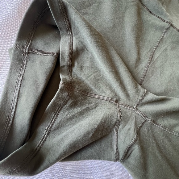 Aritzia Wilfred Free Leila Romper - M Olive Green - Picture 4 of 10